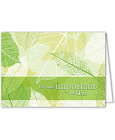 All Occasion: You're Important To Us Card